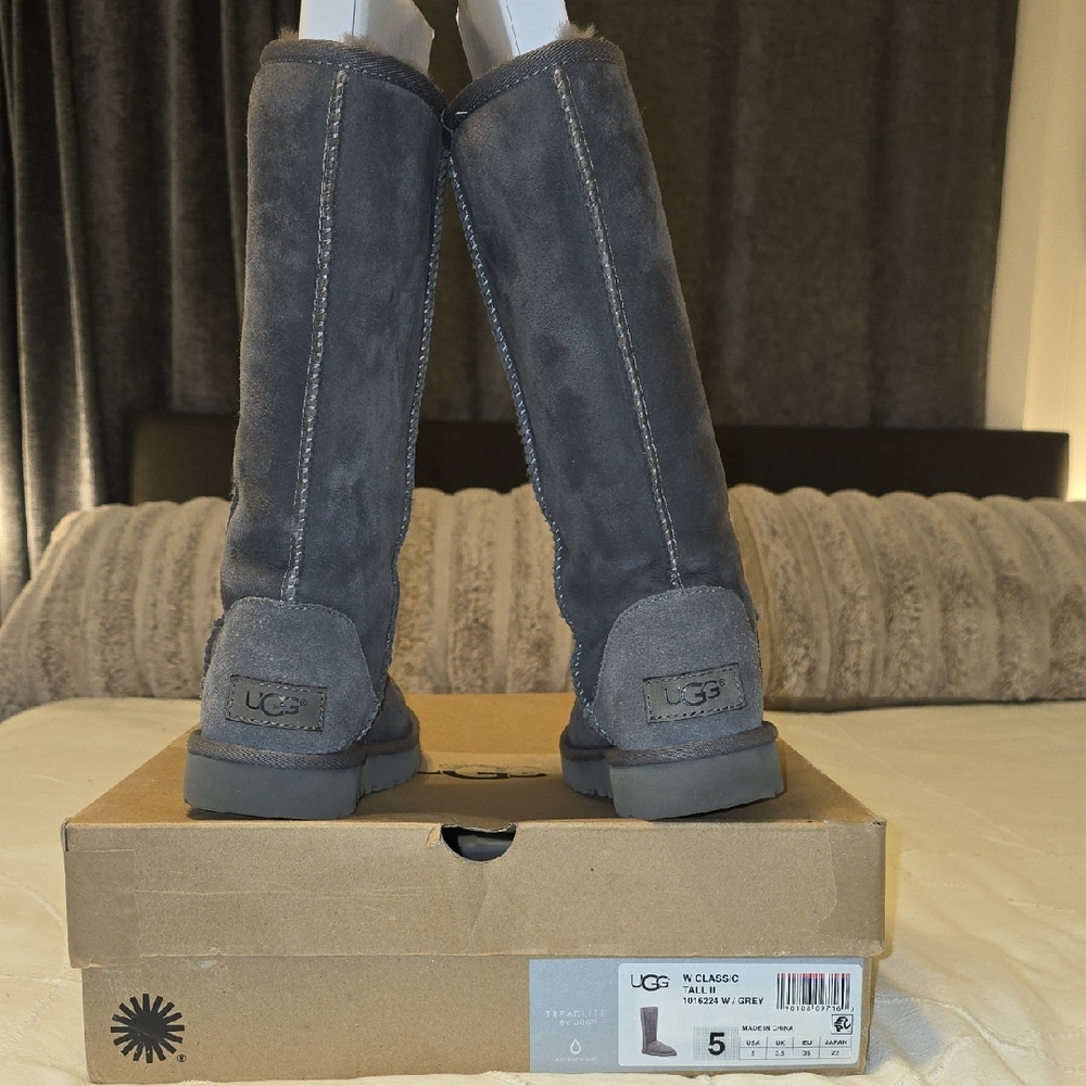 UGG Classic Tall Boots in Charcoal